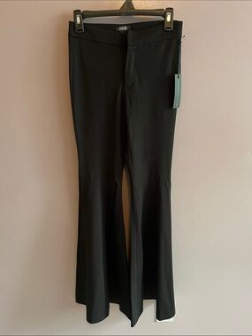 Dolls Kill Extreme Black Bell Bottom Pants
